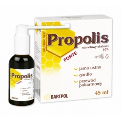 PROPOLIS FORTE - etanolowy ekstrakt 10% 45ml + aplikator