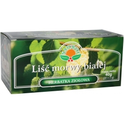Morwa biała liść herbata ekspresowa 40g - 20 torebek